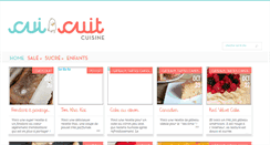 Desktop Screenshot of cui-cuit-cuisine.com