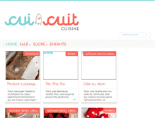 Tablet Screenshot of cui-cuit-cuisine.com